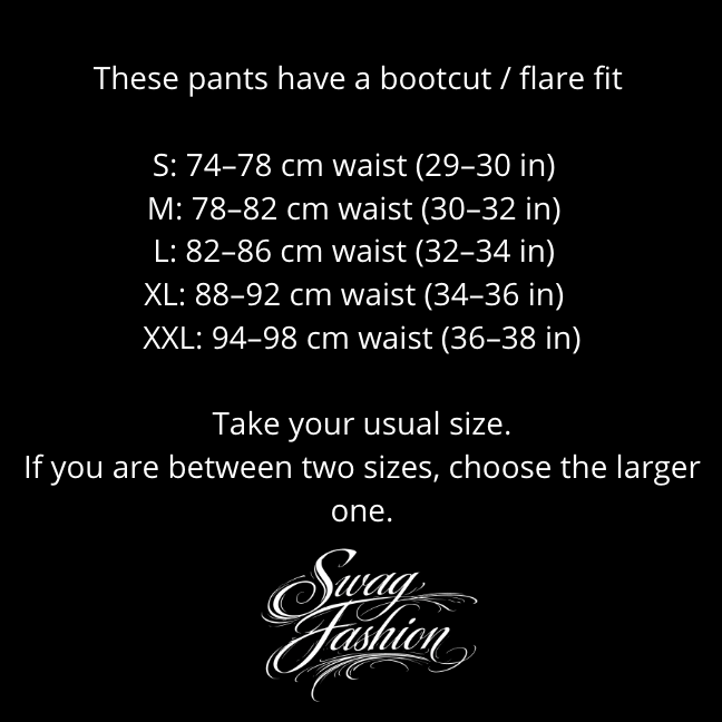 Xray Waxed Flared Denim