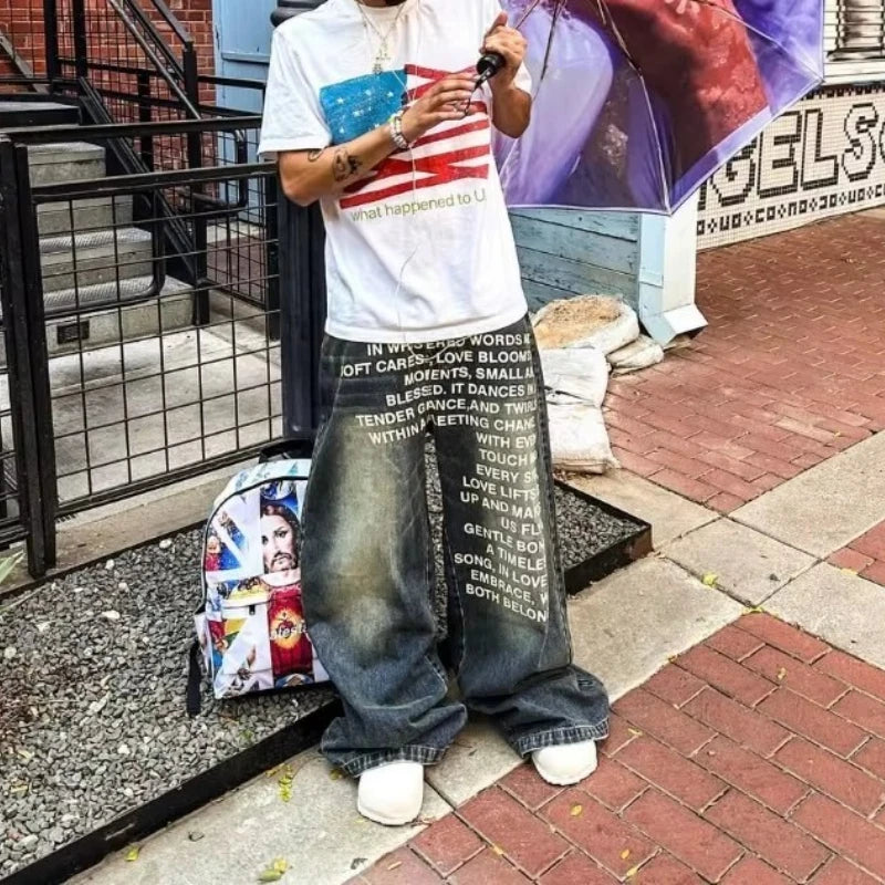 Japanese Poem Denim Blue