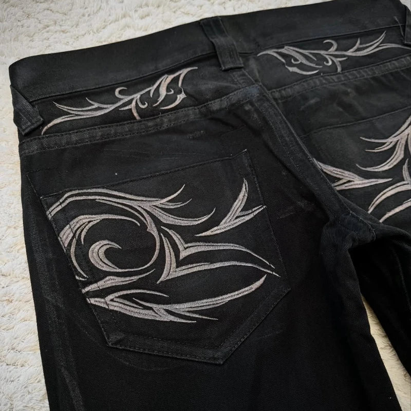Xray Waxed Flared Denim